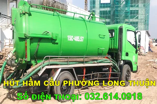 dịch vụ hút hầm cầu phường Long Thuận Đồng Tháp