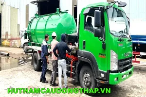 hút hầm cầu phường Bình Xuân Đồng Tháp