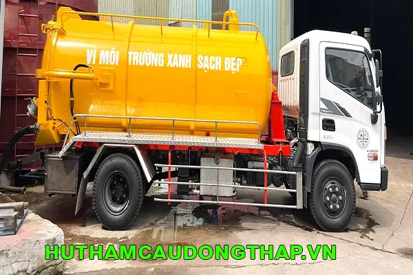 Hút hầm cầu phường Bình Xuân Đồng Tháp chuyên nghiệp