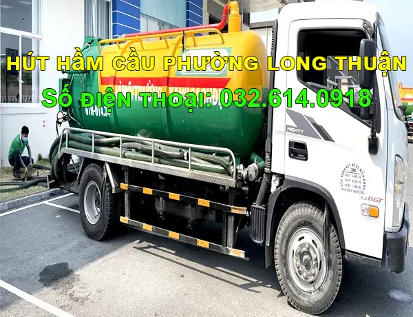 hút hầm cầu phường Long Thuận Đồng Tháp giá rẻ