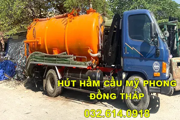 hút hầm cầu Mỹ Phong Đồng Tháp chuyên nghiệp