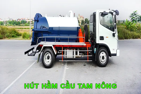 hút hầm cầu Tam Nông chuyên nghiệp