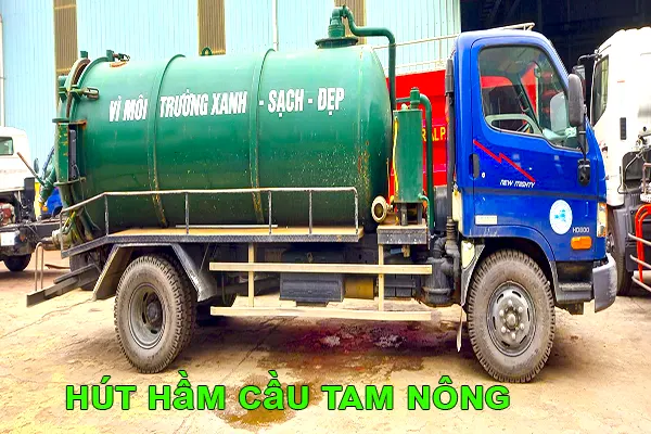 hút hầm cầu Tam Nông Đồng Tháp 