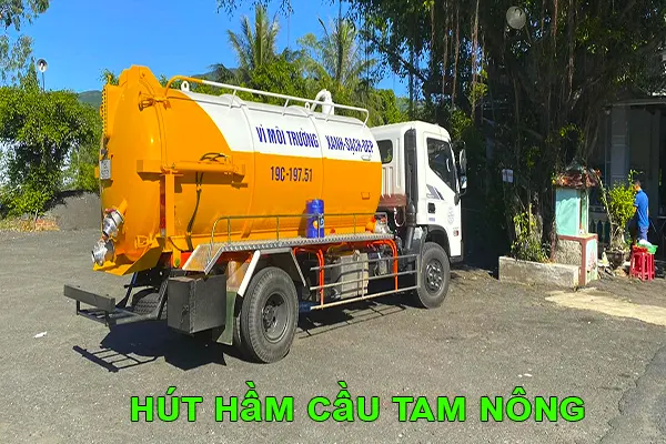hút hầm cầu Tam Nông Đồng Tháp uy tín