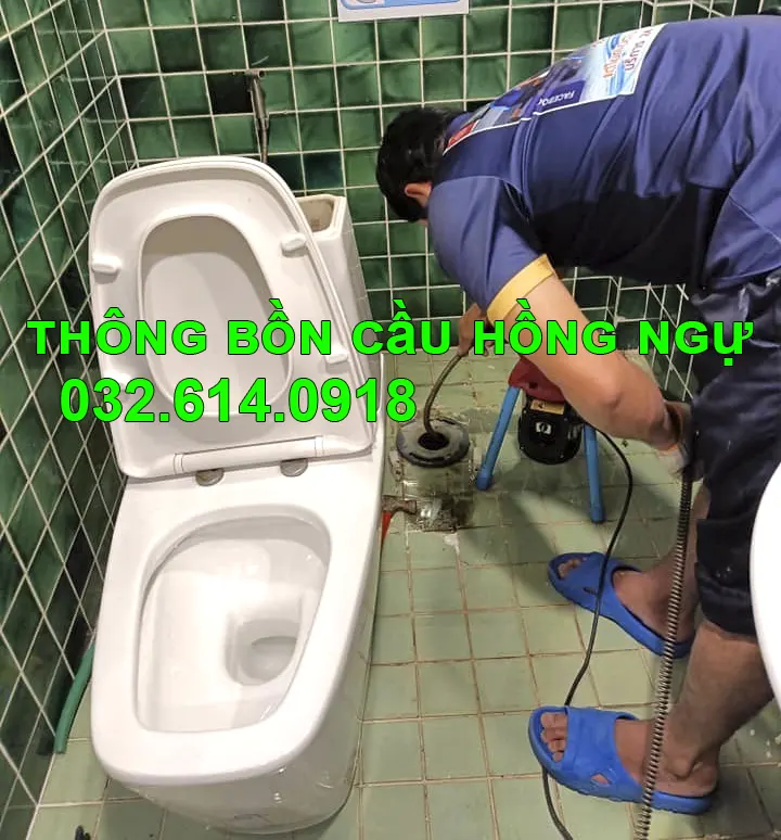 Thợ thông bồn cầu Hồng Ngự