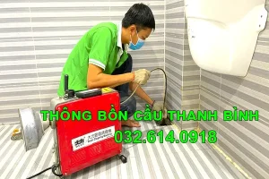 thông bồn cầu Thanh Bình