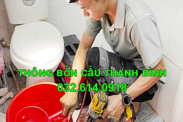 dịch vụ thông bồn cầu Thanh Bình chuyên nghiệp