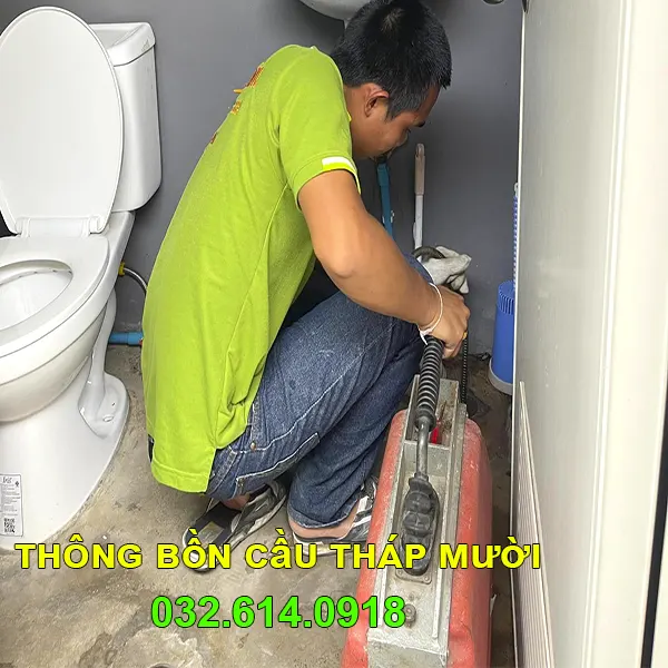 thông bồn cầu Tháp Mười chuyên nghiệp