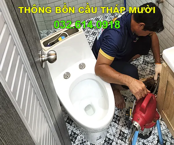 thông bồn cầu Tháp Mười uy tín
