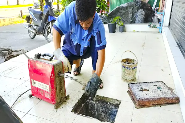 thông cống nghẹt xã Bình Hàng Trung 