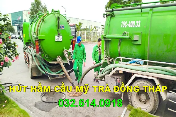 dịch vụ hút hầm cầu Mỹ Trà Đồng Tháp