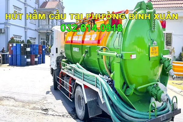 hút hầm cầu Bình Xuân Đồng Tháp - Môi Trường Đồng Tháp Trung Tín