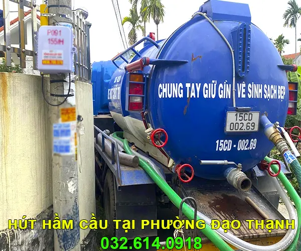 Hút hầm cầu tại phường Đạo Thạnh - Gọi 032.614.0918 3 hút hầm cầu Đạo Thạnh Đồng Tháp - Môi Trường Đồng Tháp Trung Tín