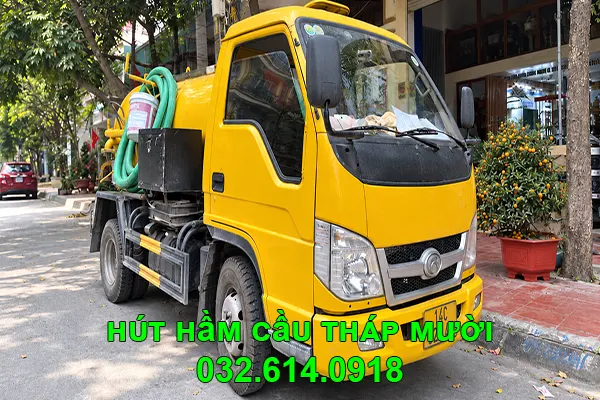 hút hầm cầu huyện Tháp Mười cũ trước sáp nhập