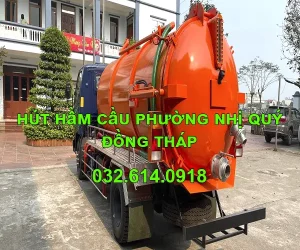 hút hầm cầu phường Nhị Quý Đồng Tháp