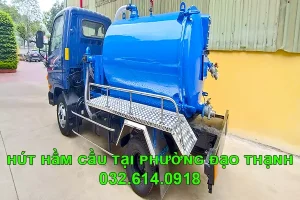hút hầm cầu tại phường Đạo Thạnh