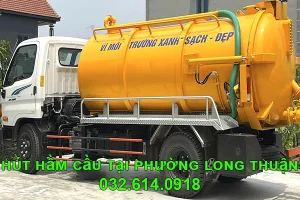 hút hầm cầu tại phường Long Thuận