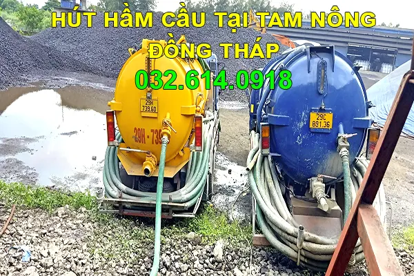 Liên hệ hút hầm cầu tại Tam Nông - Môi Trường Trung Tín Đồng Tháp