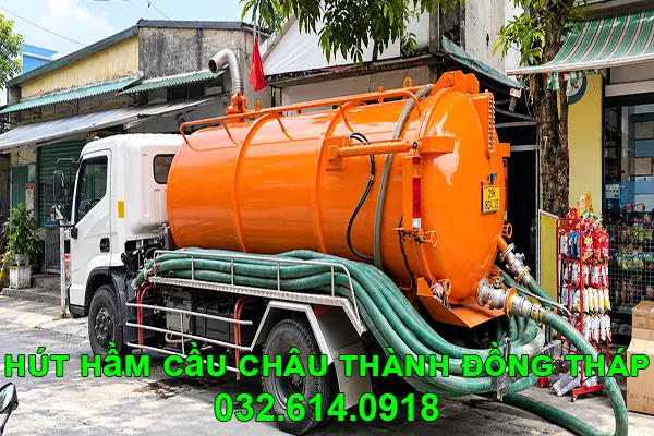 Hút hầm cầu Châu Thành Đồng Tháp - Gọi 032.614.0918 2 Thi công hút hầm cầu Châu Thành Đồng Tháp