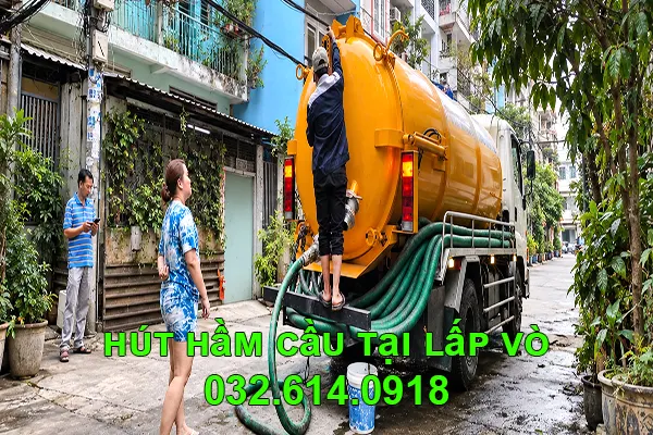 Hút hầm cầu tại Lấp Vò Đồng Tháp - Gọi 032.614.0918 2 thi công hút hầm cầu tại Lấp Vò