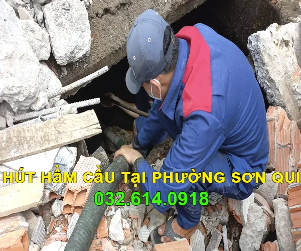 Hút hầm cầu tại phường Sơn Qui - Gọi 032.614.0918 2 Thi công hút hầm cầu tại phường Sơn Qui
