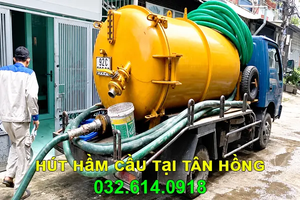 Hút hầm cầu tại Tân Hồng Đồng Tháp - Gọi 032.614.0918 2 Thi công hút hầm cầu tại Tân Hồng