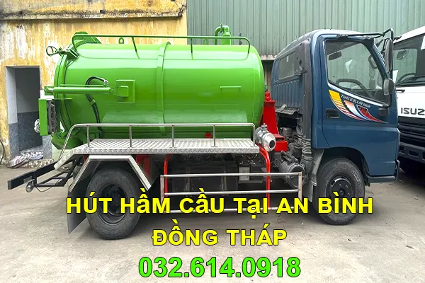 xe hút hầm cầu tại An Bình Đồng Tháp