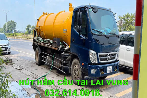xe hút hầm cầu tại Lai Vung