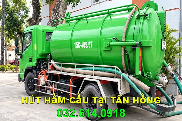 Hút hầm cầu tại Tân Hồng Đồng Tháp - Gọi 032.614.0918 1 Xe hút hầm cầu tại Tân Hồng