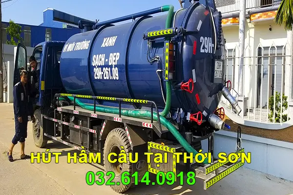 xe hút hầm cầu tại Thới Sơn Đồng Tháp