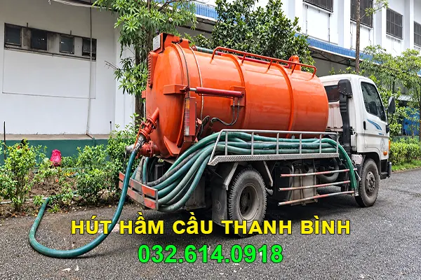 Hút hầm cầu Thanh Bình Đồng Tháp - Gọi 032.614.0918 1 Xe hút hầm cầu Thanh Bình