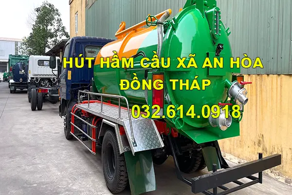 Hút hầm cầu xã An Hòa Đồng Tháp - gọi 032.614.0918 2 Xe hút hầm cầu phục vụ tại xã An Hòa Đồng Tháp