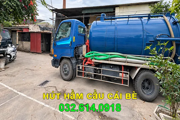 dịch vụ hút hầm cầu Cái Bè