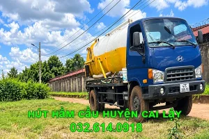 Hút hầm cầu huyện Cai Lậy