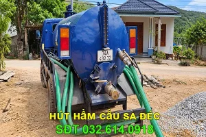 hút hầm cầu Sa Đéc