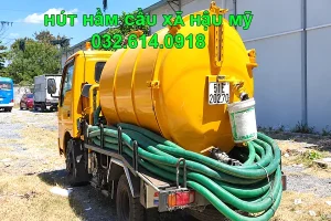 hút hầm cầu xã Hậu Mỹ