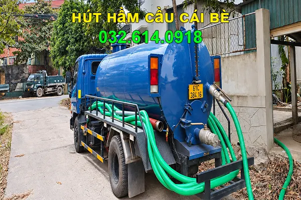 xe hút hầm cầu Cái Bè