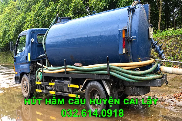 xe hút hầm cầu huyện Cai Lậy